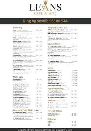 Leans cafe og wok as