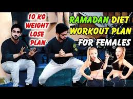 ramazan t workout plan for female