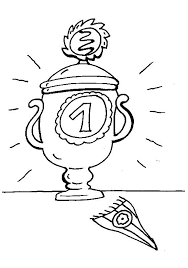Die stammformen sind liegt vor, lag vor und hat vorgelegen. Kostenlose Malvorlage Sport Pokal Zum Ausmalen