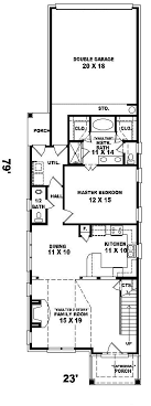 The advantage of searching our online collection of house plans for narrow lots is. Home Plans For Narrow Lots Home And Aplliances