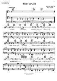 ☆ Neil Young-Heart Of Gold Sheet Music pdf, -ハート・オブ・ゴールド 악보 - Free Score  Download ☆