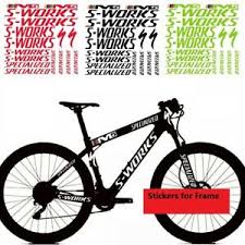 We did not find results for: Frame Sticker Set For S Works Specialized Mtb Mountain Bike Road Bicycle Decals Ebay