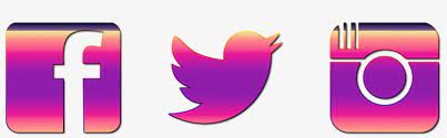 Use professionally designed templates and collaborate in creating the best graphics. Twitter Facebook Clipart Facebook Instagram Twitter Logo Banner Png Image Transparent Png Free Download On Seekpng