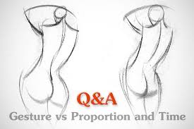 Q A Gesture Vs Proportion And Time Drawings Art Instruction Videos Drawing Videos