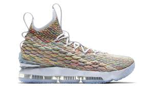 New black starved with t shirt for nike lebron 15 four horsemen fruity pebblestop rated seller. Nike Lebron 15 Fruity Pebbles Nike Sole Collector