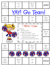 go team gameboard 1more 1 less page 1 png png image 1236x1600 pixels scal math school teaching math math center activities