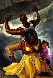 Behind Every Great Man By Kevin Wak Williams Black Art Painting Black Love Art Black Art