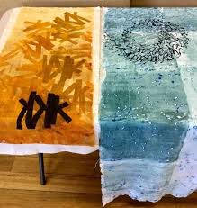 Claire Benn S Class Fiber Art Art Painting