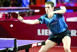 Ionescu ovidiu is using the clipper cc(racket) tenergy 05(rubber front) tenergy 05(rubber back). Ovidiu Ionescu A Dat Lovitura