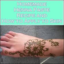 Homemade Henna Paste Recipe And Apply To Skin Homesteading The Homestead Survival Com Please Share This Pin Homemade Henna Henna Recipe Diy Henna