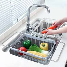 Check spelling or type a new query. Kitchen Retractable Sink Drain Basket Plastic Dish Rack Sink Filter Water Basket Kitchen Sink Accessories Kitchen Drain Basket Racks Holders Aliexpress