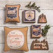 Make your house a home with our vast range of furniture & home accessories for every room with from kitchenware and soft furnishings to living room essentials, our unique selection of decor. Camping Decor Camp Themed Decorations Primitives By Kathy