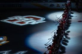 Secondary embroidered umass hockey logo patch on both sleeves. Ames Umass Hockey Reached Unprecedented Heights In 2018 19 Massachusetts Daily Collegian