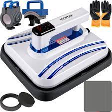 Heat Press Easy Press Machine 10x10 3 In 1 Blue Portable For Diy T Shi Vevor Us