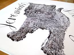 5 out of 5 stars. Celebrate Your Cat With An Original Pen Ink Drawing From Inking Portraits