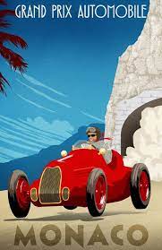 Monaco Grand Prix Poster In 2021 Grand Prix Posters Auto Racing Posters Monaco Grand Prix Posters