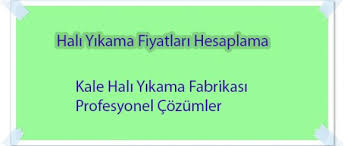 Hali Yikama Fiyatlari Hesaplama Kale Hali Yikama Fabrikasi