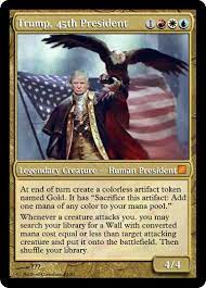 The gathering is a card game that started in the 1990s and remains popular today. C Bedford Crenshaw On Twitter I Created A Donald Trump Card For Magic The Gathering Mtgc16 Mtgkld
