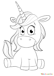 The abada, however, has two crooked horns as opposed to a unicorn's single one. Pin On Licornes Coloriages