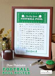 Football Squares Free Printable Party Game Superbowl Party Games Super Bowl Football Superbowl Party