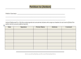 However, with some smart planning, you can easily make your petition look like it has been created by experts and legal. Petition Template 16 Petition Templates Cv Template Download