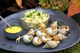 Bulots A La Mayonnaise De Raifort Et Remoulade De Celeri Recettes De Cuisine Cuisine Et Vin Gourmettes
