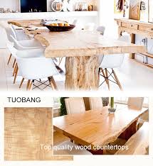Round recycled teak dining table. American Style Modern Dining Room Furniture Oak Solid Wood Dining Table For Restaurant From China Tradewheel Com