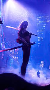 Customize and personalise your desktop, mobile phone and tablet with these free wallpapers! Girl Fighter Night City Cyberpunk 2077 4k Ultra Hd Mobile Wallpaper