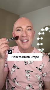 How to Blush Drape for Defined Cheekbones
