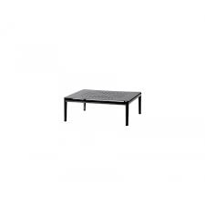 Choose between different heights, sizes and materials. Cane Line Conic Coffee Table Aluminium 75x75cm Lightweight Light Grey Outdoor Glassdomain