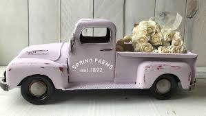 Pink Farm Truck Farm Truck Metal Farm Truck Pink Metal Etsy Custom Trucks Custom Wheels Trucks Farm Trucks