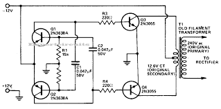 A power inverter, or inverter, is an electronic device or circuitry that changes direct currentâ (dc) to alternating current (ac). Dc To Dc Ac Inverter Circuit Diagram Circuit Diagram Circuit Electronics Circuit