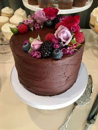 It's simple enough for an afternoon tea but special enough for a party too. Chocolate Wedding Cake By Let S Do Cake Birthday Cake Chocolate Cake Decorated With Fruit Chocolate Wedding Cake
