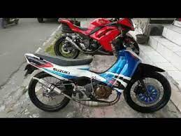 Modifikasi satria f150 harian simpel part2 youtube. Satria R 120 Reborn Satria Lumba Lumba 2stroke Youtube