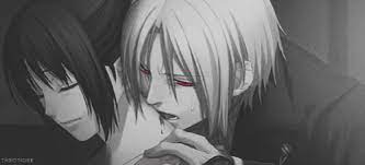 Vampire bites anime