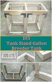 Diy Tank Stand Gallon Breeder Tank Diy Easy Fish Tank Ideas And Projects On A Budget Diy Aquarium Stand Aquarium Stand Diy Aquarium