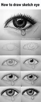 Learn how to draw eye crying pictures using these outlines or print just for coloring. Crying Eye Outline Shefalitayal