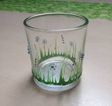 Gonis Teelichtglas Fruhling Deco Pointer Gonis Bastelideen Gonis Osternest Basteln