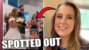 Anna Duggar spotted at Jana Duggar's wedding