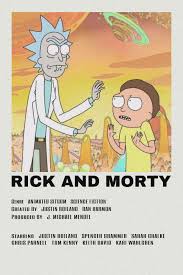 Start watching rick and morty. Rick And Morty By Scarlettbullivant In 2020 Movie Poster Wall Film Poster Design Movie Posters Minimalist
