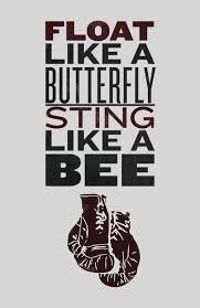 Float Like A Butterfly Sting Like A Bee перевод Float Like A Butterfly Sting Like A Bee Kickboxing Quotes Boxing Quotes Float Like A Butterfly