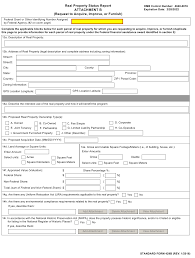 Dealings on the interim register. Form Sf429 Attachment B Download Fillable Pdf Or Fill Online Real Property Status Report Request To Acquire Improve Or Furnish Templateroller