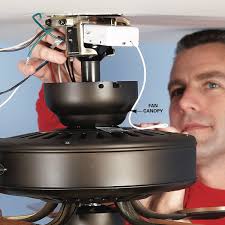 Normally if you were buying a ceiling fan for use with a wall control you'd buy it without the internal remote or with a universal remote which is easy to bypass. How To Install A Ceiling Fan Remote Diy Family Handyman