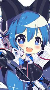 Find the best wallpaper anime cute on wallpapertag. Hatsune Miku Anime Girl Blue Illustration Art Cute Anime Chibi Wallpaper Iphone 640x1136 Wallpaper Teahub Io