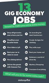5 Gig Economy Jobs Smart People Are Using To Make Extra Money In 2021 Extra Money Make More Money Earn More Money