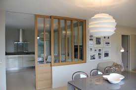 Verriere D Interieur Pour Cuisine Separation Cuisine Salon Cloison Coulissante Cuisines Deco