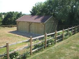 Wood log garage kit without floor model# garage j6sq best barns glenwood 12 ft. Wooden Garages Timber Workshops Jon William Stables Uk