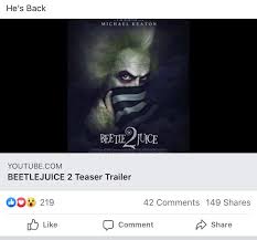 Beetlejuice 3 times • is beetlejuice 2 trailer fake? Beetle 2 Juice Dontdeadopeninside