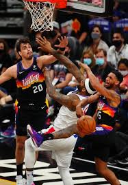 After he went off on the phoenix suns, demarcus cousins came in paul george's defense, dropping 41 points to keep the los angeles clippers' season alive. Foto Phoenix Suns Menang Tipis 104 103 Atas Los Angeles Clippers Indozone Id