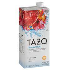 11 what is dirty chai tea latte? Tazo 32 Fl Oz Passion Iced Herbal Tea 1 1 Concentrate